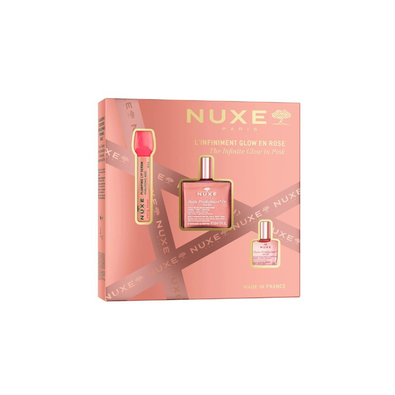 NUXE COFFRET L'INFINIMENT GLOW EN ROSE