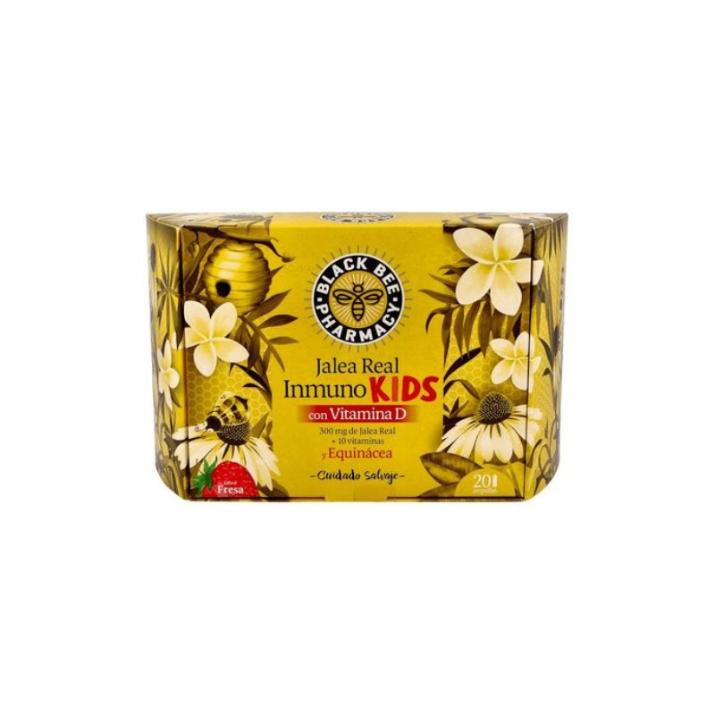 Black Bee Jalea Real Kids 20 Ampollas