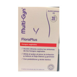 MULTI-GYN FLORA PLUS 5 TUBOS MONODOSIS
