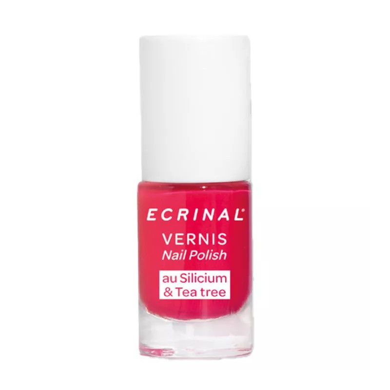 Ecrinal Barniz Silicio + Árbol del Té Fucsia 5 ml