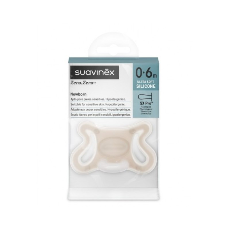 Suavinex Chupete Silicona Fisiológico Zero-Zero 0-6