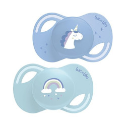 LUC ET LÉA CHUPETE ANATOMICO +18 X 2