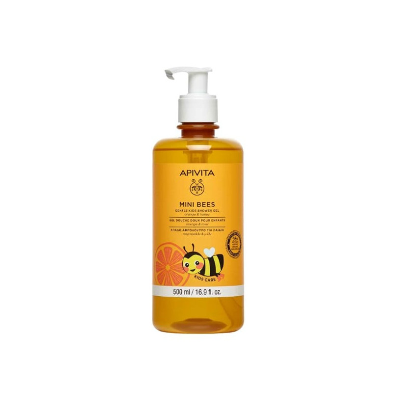 APIVITA MINI BEES GEL DE DUCHA SUAVE PARA NIÑOS 500ML