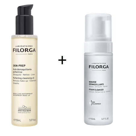 FILORGA  ACEITE Y ESPUMA  DESMAQUILLANTE