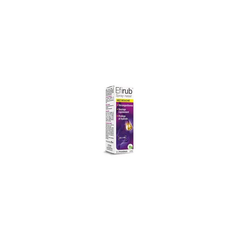 3C PHARMA EFIRUB NARIZ TAPADA SPRAY 30ML