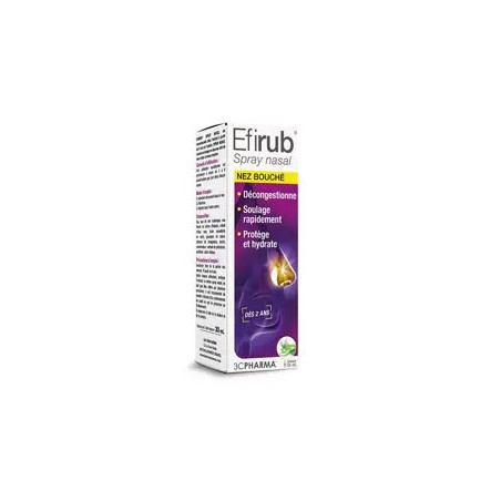 3C PHARMA EFIRUB NARIZ TAPADA SPRAY 30ML