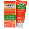 Weleda aceite de masage + gel de ducha con arnica