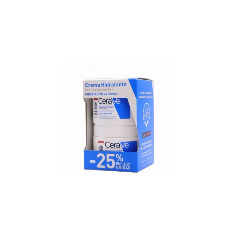Cerave DUPLO Crema Hidratante Piel Seca 2X340 g