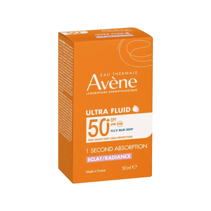 AVENE ULTRA FLUID ÉCLAT/RADIANCE SPF50 50ML