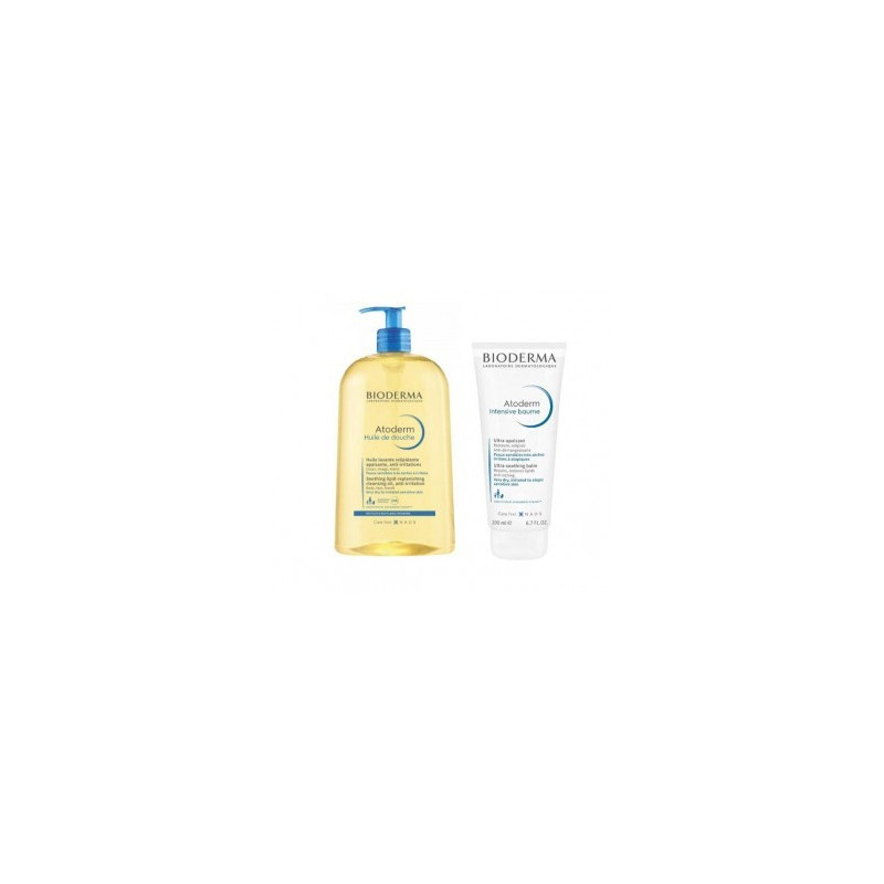 Bioderma Atoderm Pack Baume Intensive 200ml+ Aceite De Ducha 500 Ml