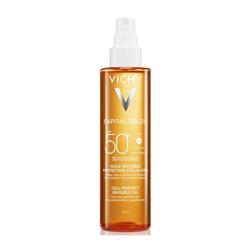 Vichy Capital Soleil Aceite Protector Celular SPF50+ 200ml