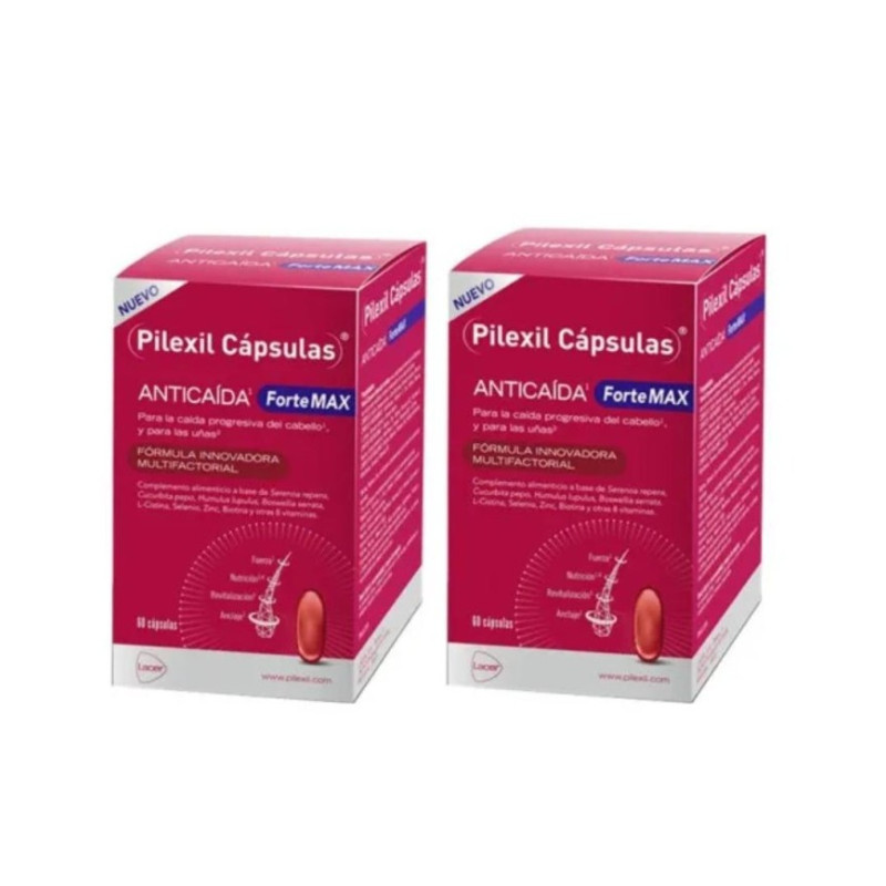 PILEXIL CAPSULAS FORTE MAX DUPLO 60+60