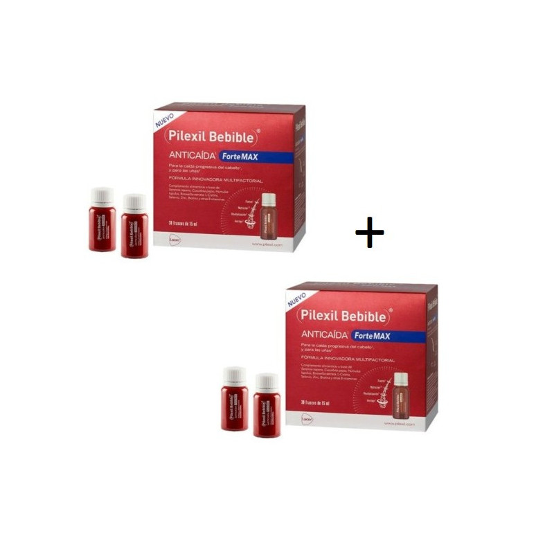 PILEXIL BEBIBLE ANTICAIDA FORTE MAX 30+30AMPOLLAS