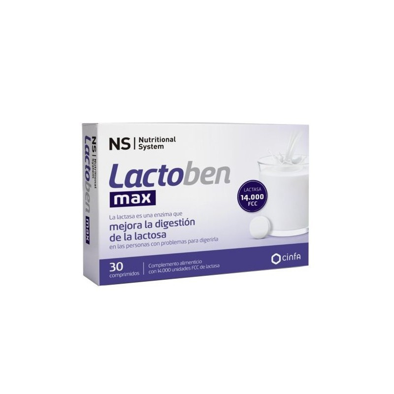 Ns Lactoben Max 30 comprimidos