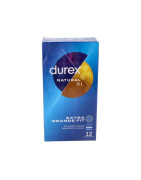 DUREX NATURAL XL 12 PRESERVATIVOS