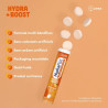 UPSA HYDRAFIZZ HYDRA+ BOOST X16 GUSTO NARANJA