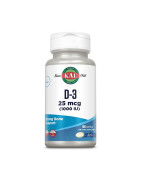 SOLARAY KAL VITAMINA D3 25 MCG (1000UI) 100 SOFTGELS