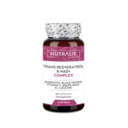 NUTRALIE TRANS RESVERATROL NAD+ COMPLEX 60CAPSULAS