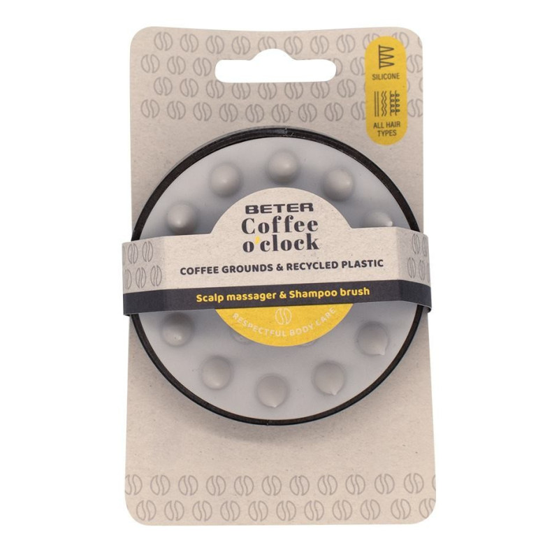 BETER 22197 COFFEE O CLOCK CEPILLO MASAJEADOR CAPILAR