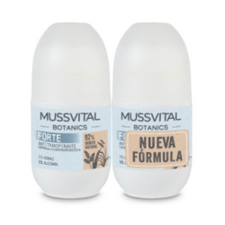 MUSSVITAL BOTANICS ANTITRANSPIRANTE FORTE 75ML X2
