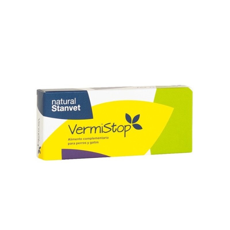 NATURAL STANVET VERMISTOP 20 COMPRIMIDOS