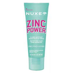 NUXE ZINC POWER FLUIDO MATIFICANTE REDUCTOR DE POROS 40ML