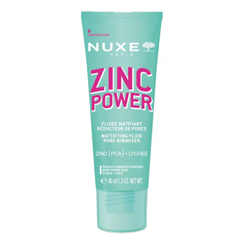 NUXE ZINC POWER FLUIDO MATIFICANTE REDUCTOR DE POROS 40ML