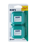 KIN SEDA DENTAL MENTOLADA CON CERA Y FLÚOR 2X1 50 METROS
