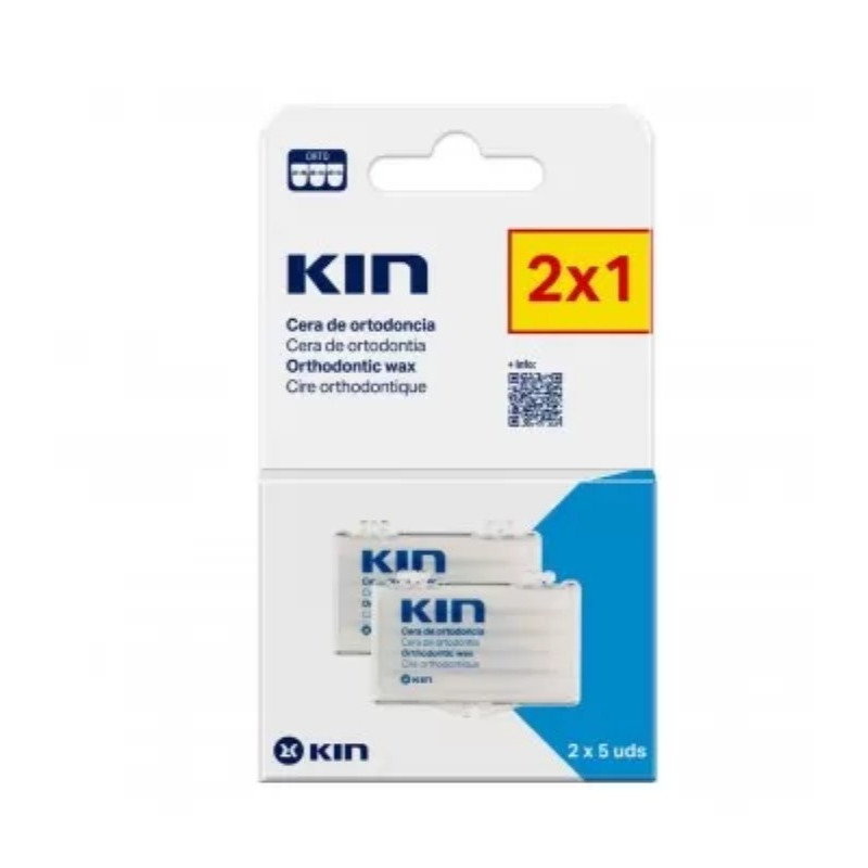 KIN CERA DE ORTODONCIA 2X5 UNIDADES