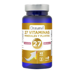 DRASANVI 27 VITAMINAS MINERALES Y PLANTAS INMUNIDAD 90 COMP