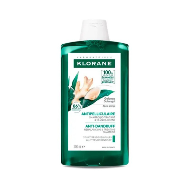 KLORANE CHAMPÚ ANTICASPA GALANGA 200ML