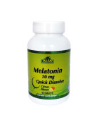 ALFA VITAMINS MELATONIN 10MG 60TABLETS CITRUS