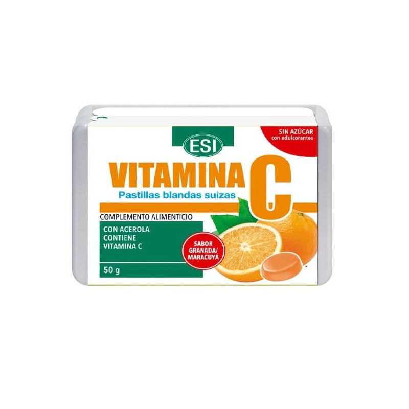ESI VITAMINA C PASTILLAS BLANDAS SUIZAS GRANADA 50GR