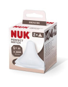 NUK PERFECT MARCH TETINA 6+M FLUJO XL X 2