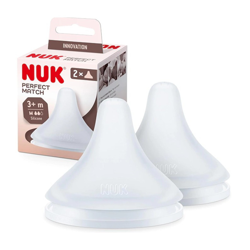 NUK TETINA PERFECT MATCH 3+M FLUJO M X 2