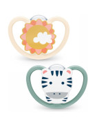 NUK CHUPETE SPACE 18-36M SILICONA