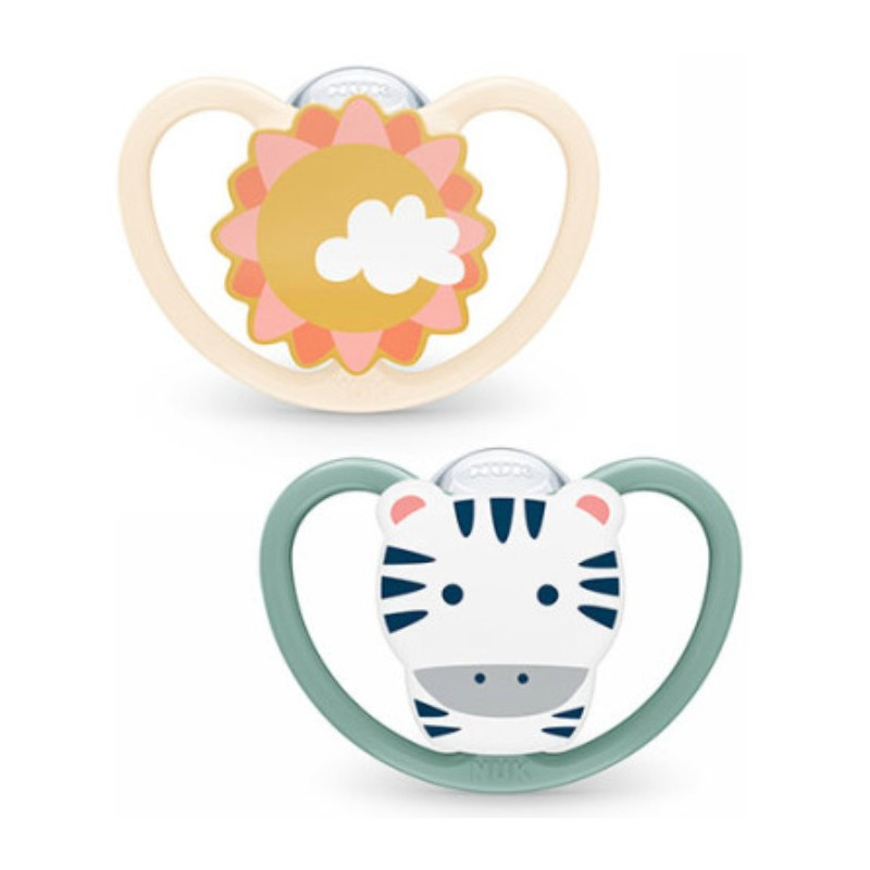 NUK CHUPETE SPACE 18-36M SILICONA