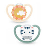 NUK CHUPETE SPACE 18-36M SILICONA