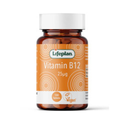 LIFEPLAN VITAMINA B12 25 MCG 100 TABLETAS
