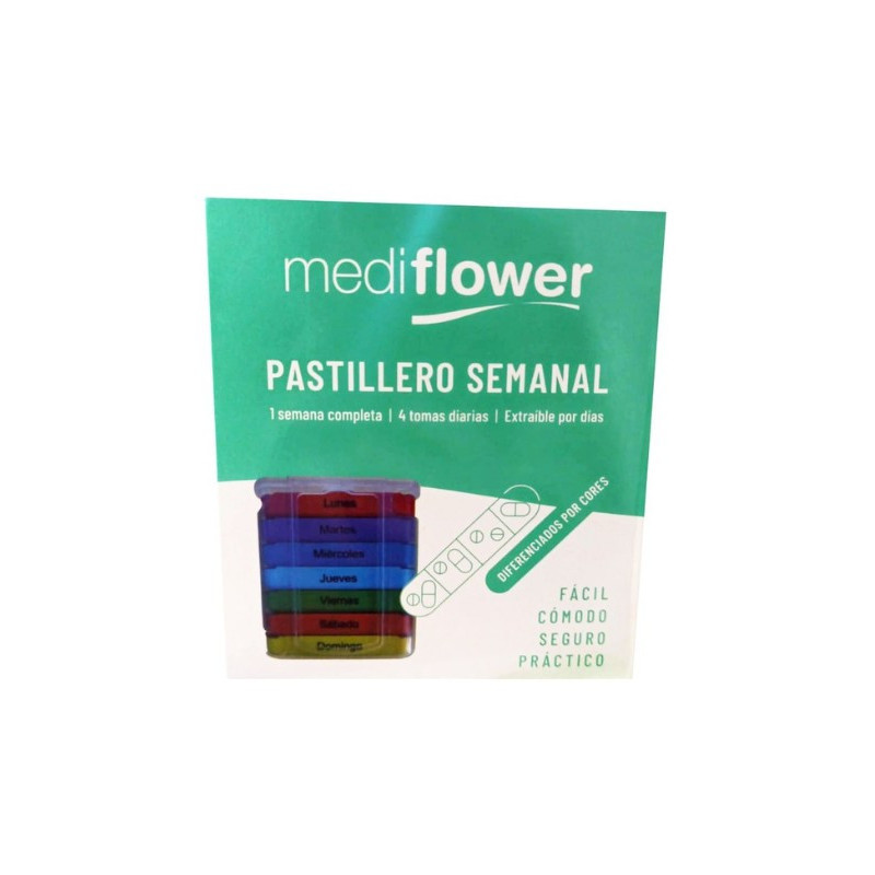 MEDIFLOWER PASTILLERO SEMANAL 4 TOMAS
