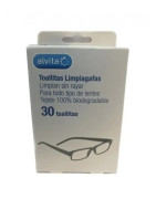ALVITA TOALLITAS LIMPIAGAFAS 30 TOALLITAS