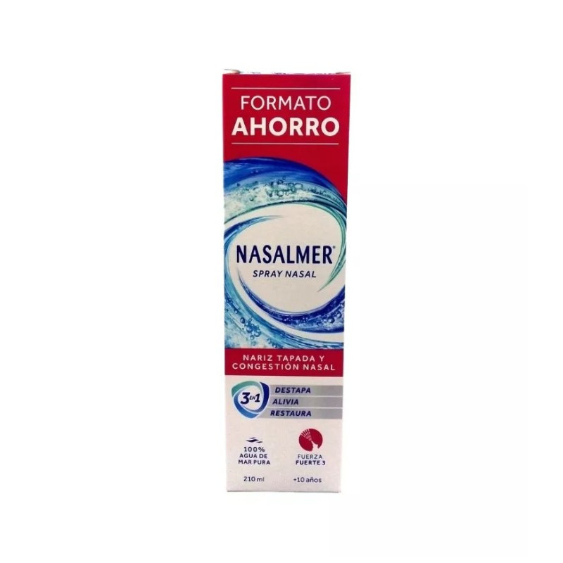 NASALMER SPRAY NASAL FUERZA 3 210ML