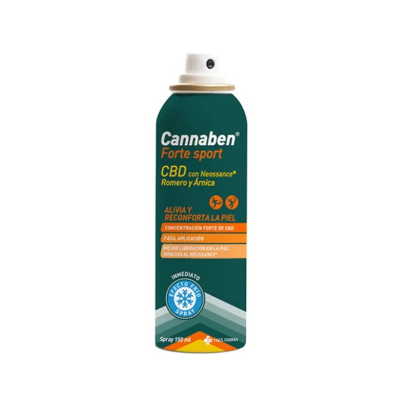 CANNABEN FORTE SPORT SPRAY EFECTO FRÍO 150 ML