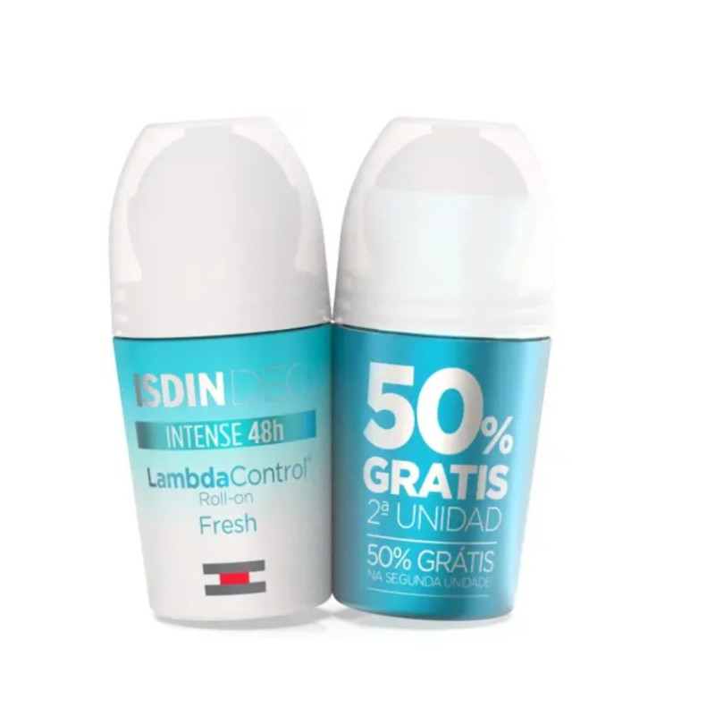 ISDIN DUO DESODORANTE LAMBDA CONTROL FRESH ROLL-ON 2 X 50 ML