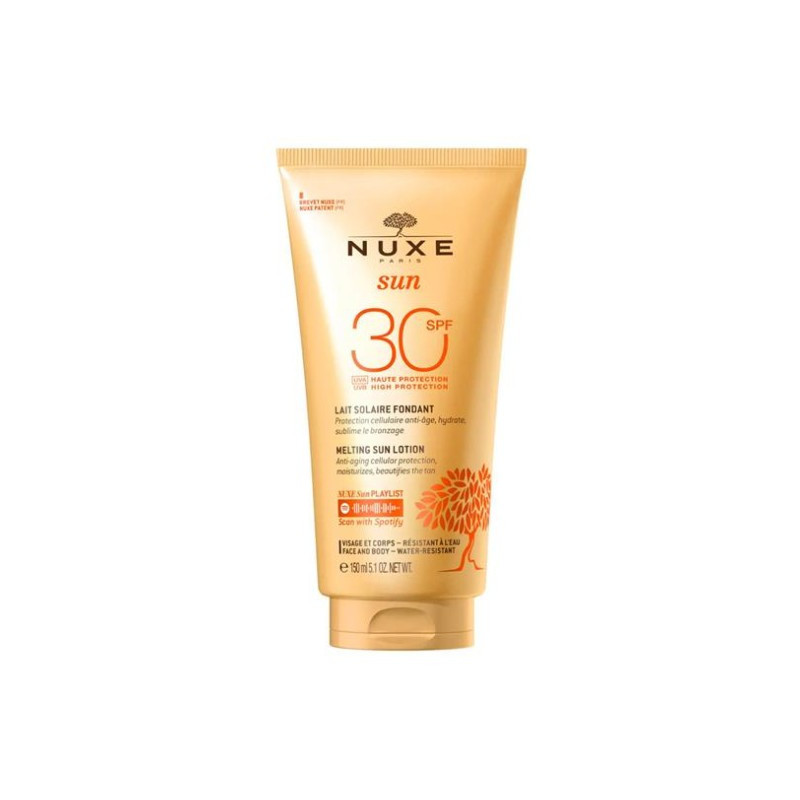 NUXE SUN 30SPF LAIT SOLIRE FONDANT 150ML