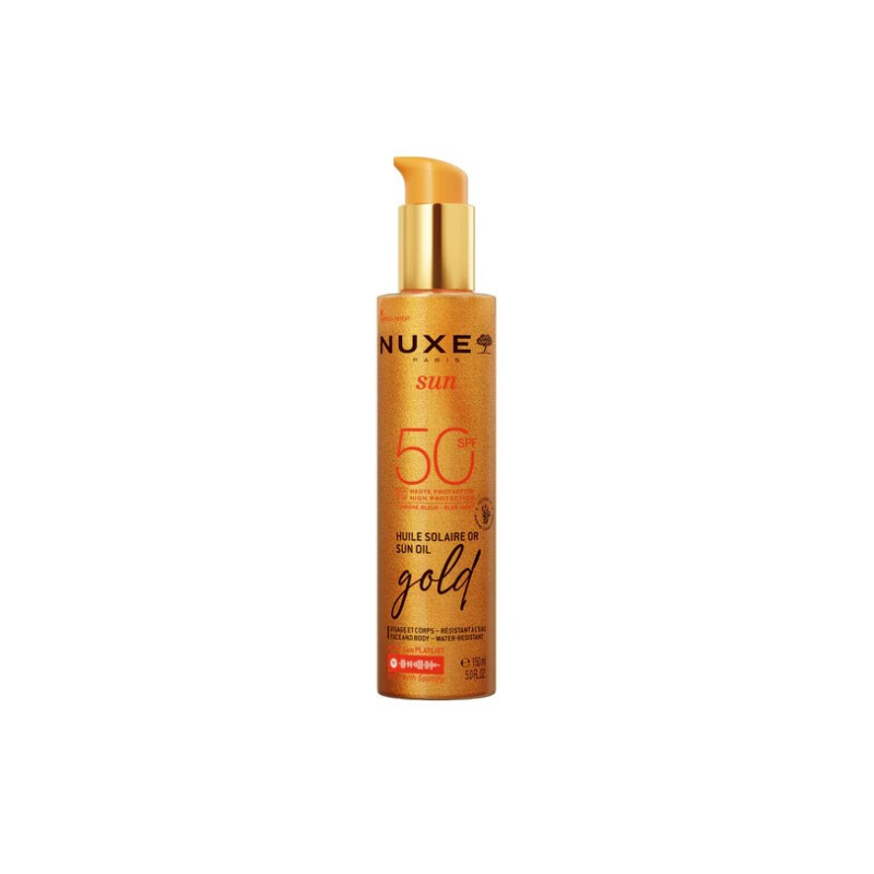 NUXE SUN 50SPF HUILE SOLAIRE OR GOLD 150ML