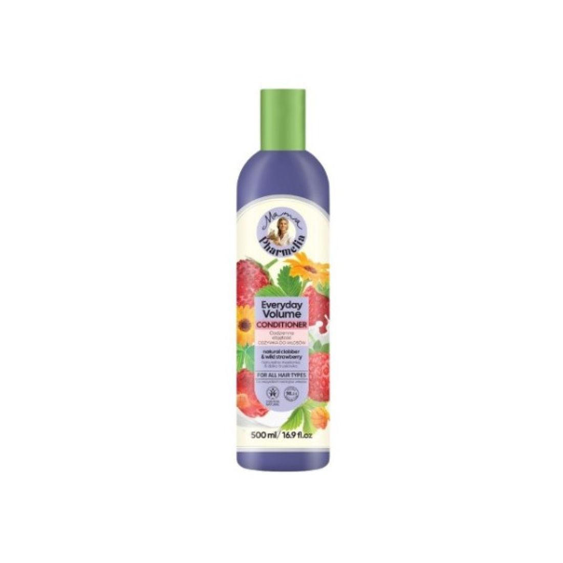 MAMA PHARMELIA VOLUMEN DIARIO ACONDICIONADOR LECHE CUAJADA Y FRESA 500ML