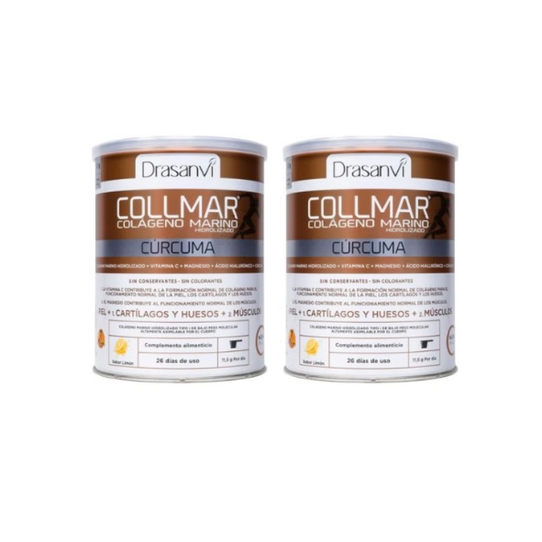 DRASANVI COLLMAR MAGNESIO CURCUMA VAINILLA 300GX2