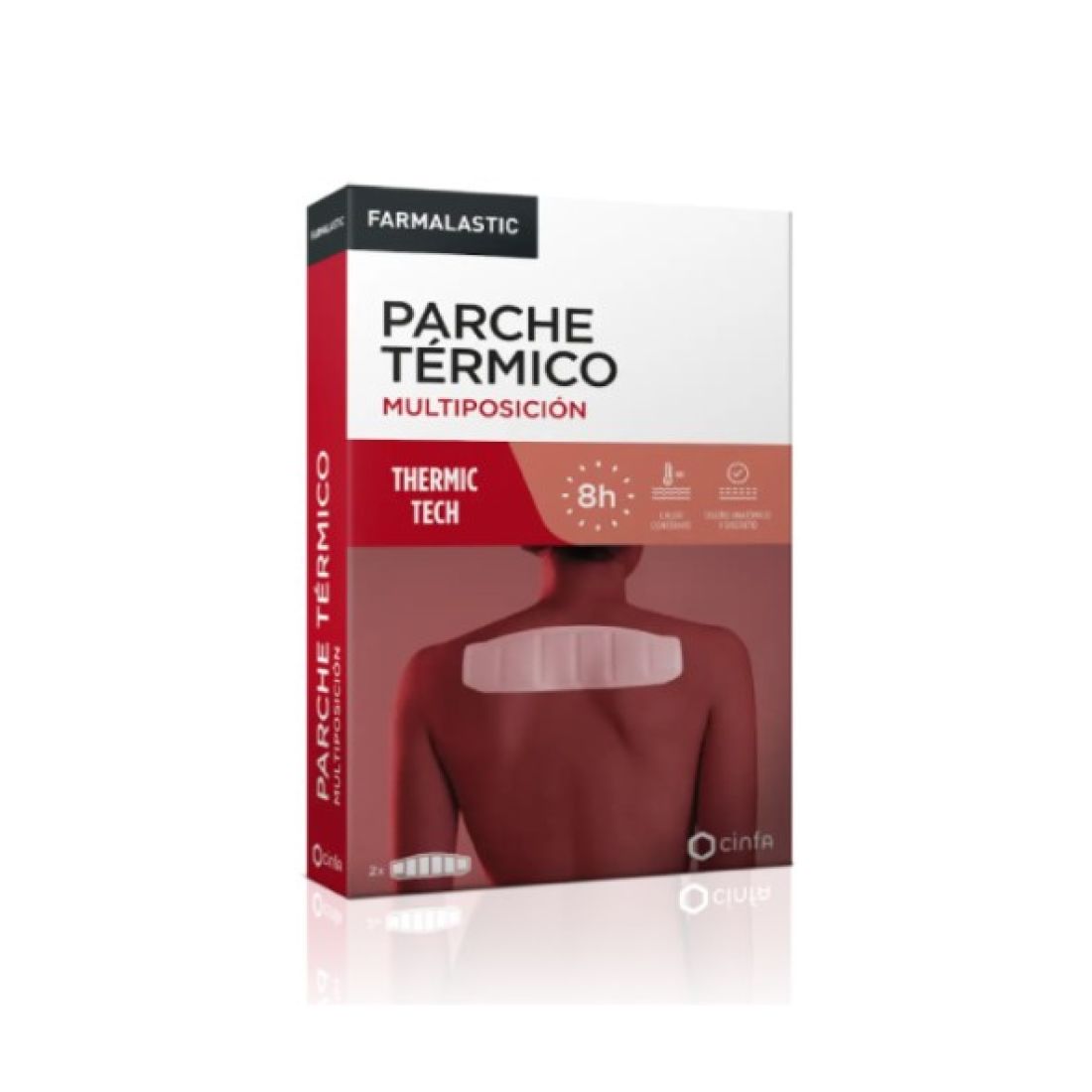 FARMALASTIC PARCHE TÉRMICO X2