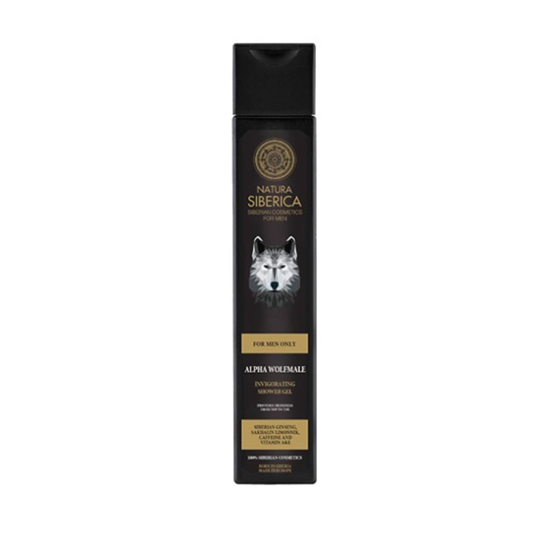 NATURA SIBERICA ALPHA WOLF. GEL DE DUCHA VIGORIZANTE 250ML
